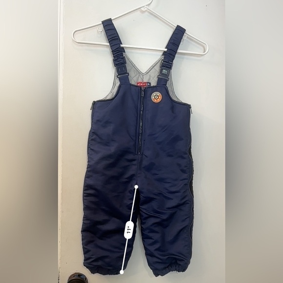 Vintage Gymboree “Gym Sport” Toddler Snowsuit Bib Overalls XS (1 1/2 - 2 Years) - Picture 11 of 15